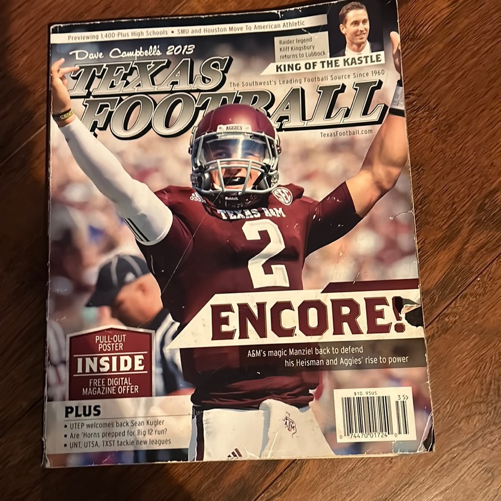 Dave Campbell’s Texas football 2013 magazine